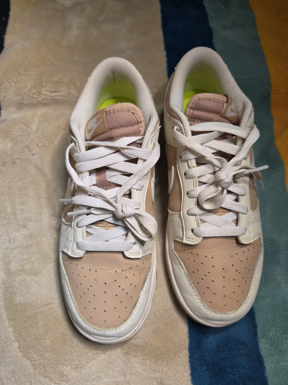 Nike Dunk Low Next Nature Beige Sail Hemp White Sizes 8 Women's